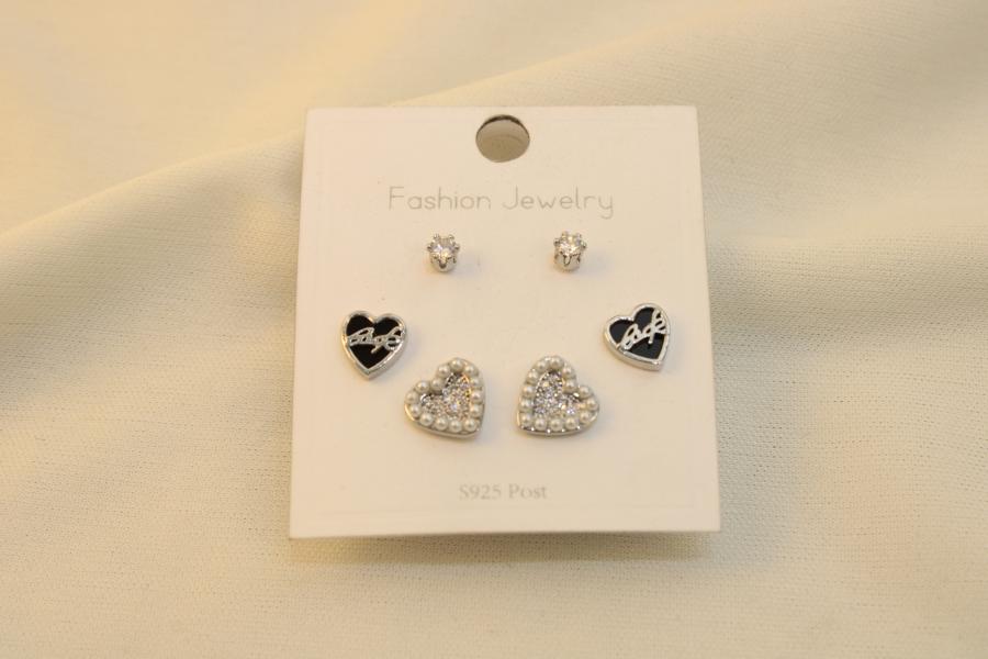 Set 3 Pares De Corazón