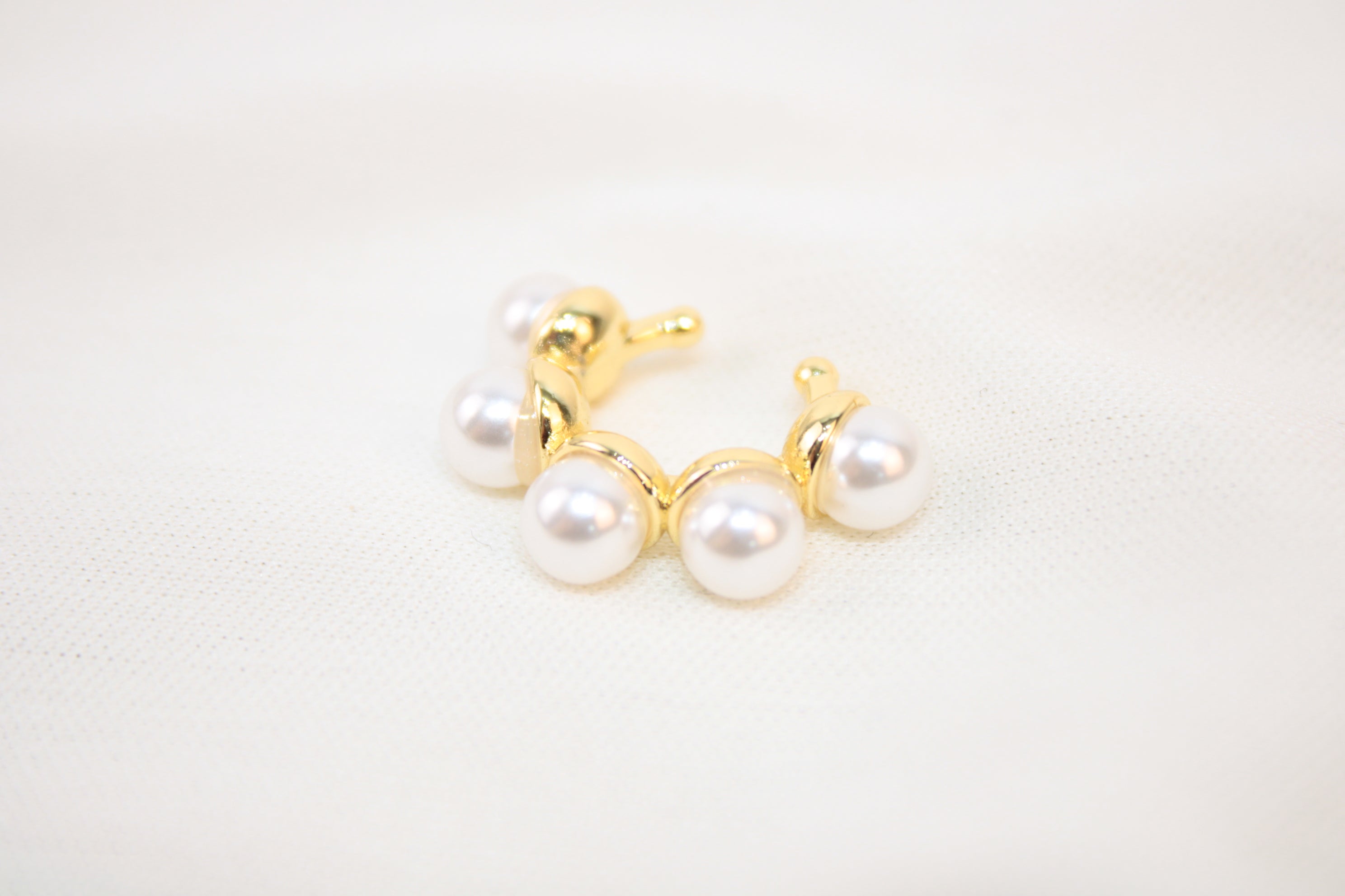Earcuff Chunky Perlas