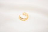 Earcuff Delicado Doble Relieve