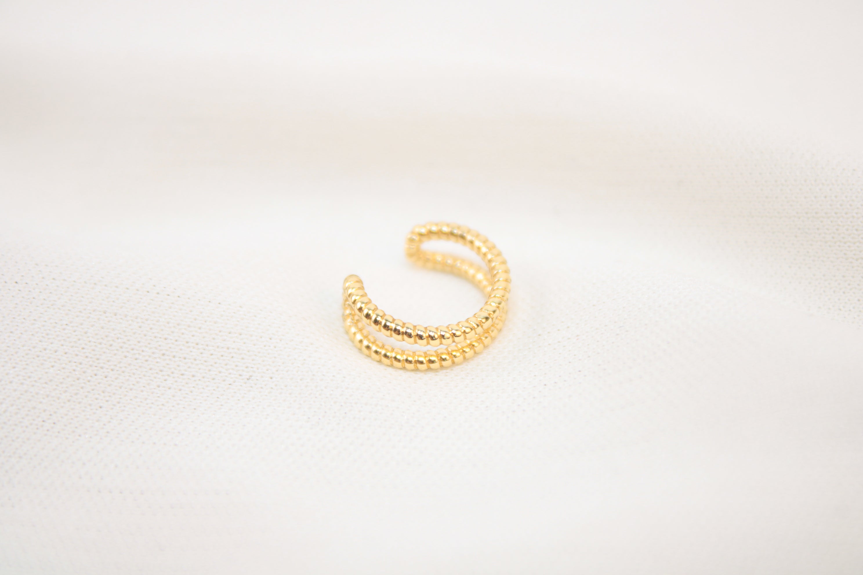 Earcuff Delicado Doble Relieve