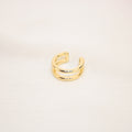 Earcuff Delicado Doble Liso