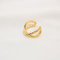 Earcuff Delicado Cruzado