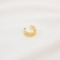 Earcuff Delicado Bolitas Dobles