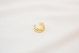 Earcuff Delicado Bolitas Dobles