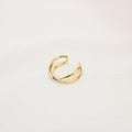 Earcuff Delicado Cruzado Liso