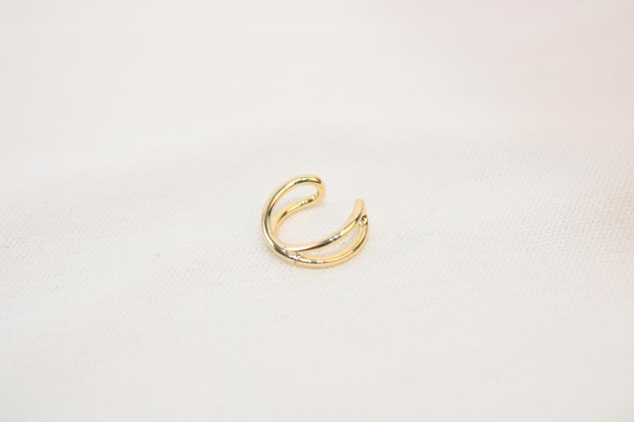 Earcuff Delicado Cruzado Liso