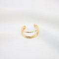Earcuff Delicado Triple Liso