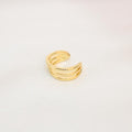 Earcuff Delicado Triple Liso