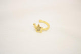Earcuff Delicado Estrella Blanco