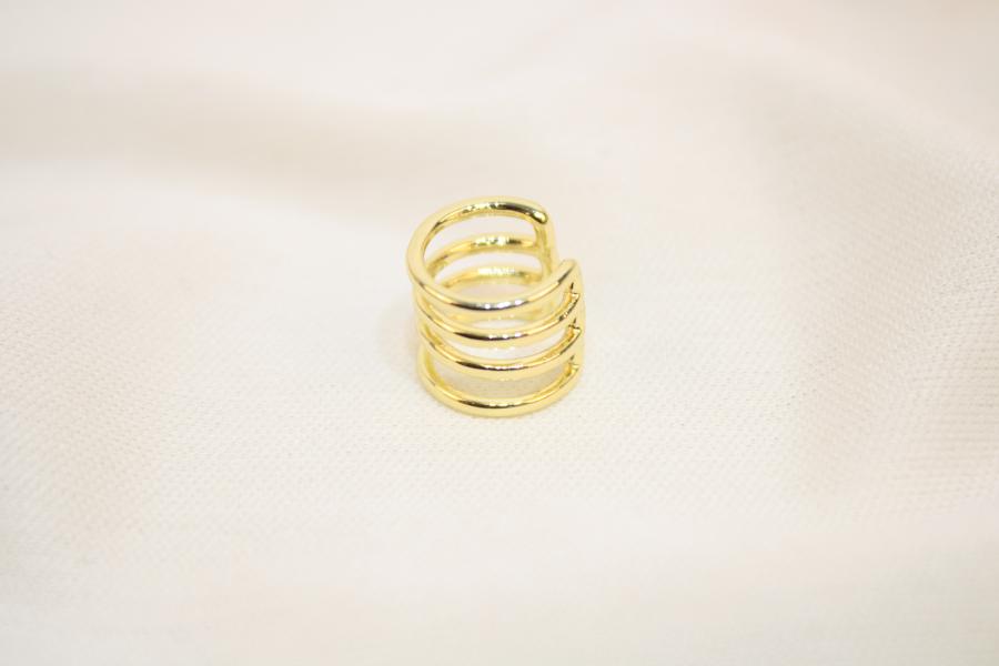 Earcuff Delicado Liso 4 Líneas