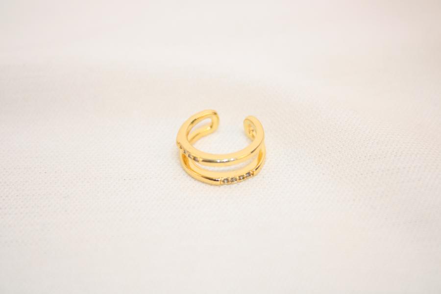 Earcuff Delicado Doble