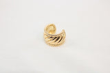 Earcuff Delicado Relieve Grueso