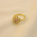 Anillo Antiestrés Flor Brillante