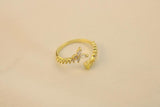 Anillo Cruzado Mariposa