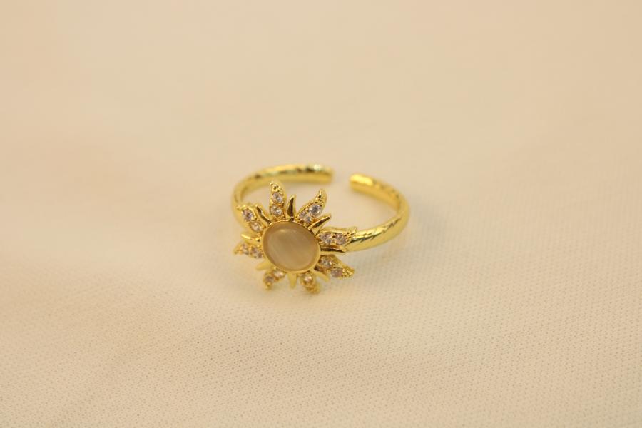 Anillo De Sol Brillante