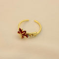 Anillo Estrella De Mar Roja