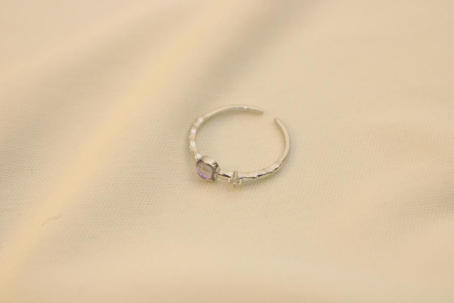 Anillo De Perla Rosa
