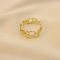 Anillo Círculos Chunky