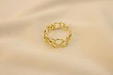 Anillo Círculos Chunky