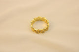 Anillo Chunky Triángulos Brillantes