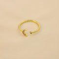 Anillo De Luna Brillante