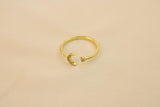 Anillo De Luna Brillante