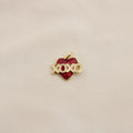Charm / Dije Rojo XOXO