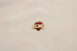 Charm / Dije Rojo XOXO