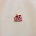 Charm / Dije Carta Rosa