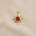 Charm / Dije De Sol Rojo