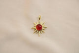 Charm / Dije De Sol Rojo
