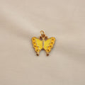 Charm / Dije De Mariposa Amarilla
