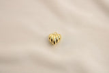 Charm / Dije De Corazon Rayado
