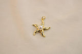 Charm / Dije De Estrella Con Perla