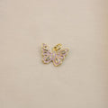Charm / Dije De Mariposa Lila