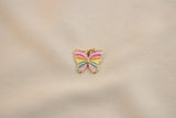 Charm / Dije De Mariposa Multicolor