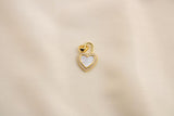 Charm / Dije De Candado Corazón