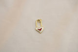 Charm / Dije De Candado Corazón