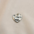 Charm / Dije De Corazón Con Relieve