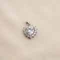 Charm / Dije De Corazón Brillante