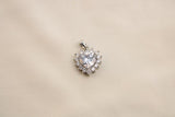 Charm / Dije De Corazón Brillante
