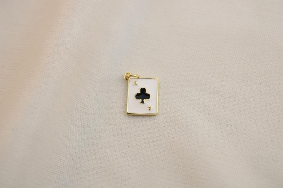 Charm / Dije De Carta Trebol