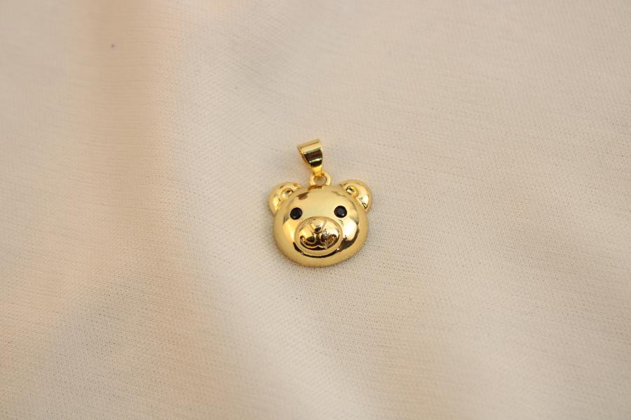 Charm / Dije De Carita De Oso