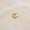 Charm / Dije De Doble Corazón