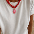 Cadena De Chicle Dije Corazón