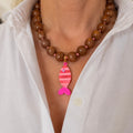 Cadena De Chicle Dije Pez
