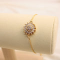 Pulsera Ajustable De Girasol Antiestrés