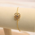 Pulsera Ajustable Antiestrés De Trebol