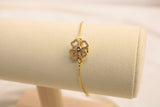 Pulsera Ajustable Antiestrés De Trebol