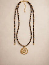 Cadena Animal Print Espiral